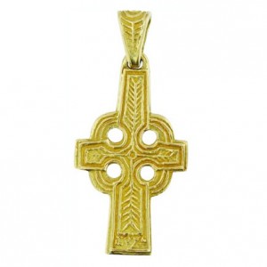 Toulhoat big adorned Celtic béliere cross 12.8g