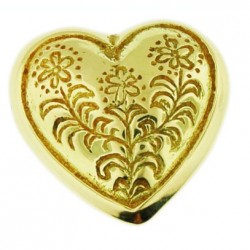 Toulhoat costume-heart small pendant 7.2g