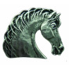 Large Horse Head Brooch