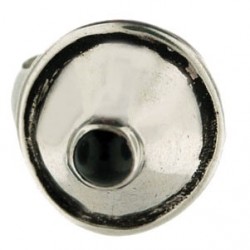 Toulhoat onyx cone ring 4.6g