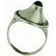 Toulhoat onyx cone ring 4.6g