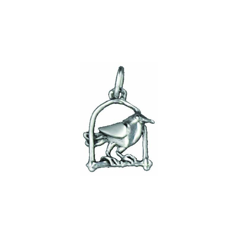 Perched Bird Pendant