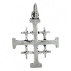 Toulhoat middle-sized Jerusalem cross 2.5cm