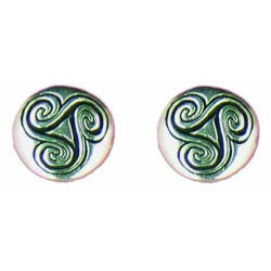 Clips Boutons Triskel Rond