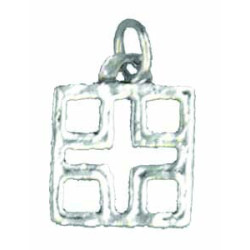 Framed, Openwork Latin Cross