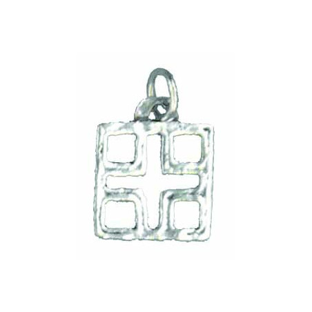 Framed, Openwork Latin Cross