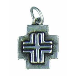 Croix Carrée En Rehaut