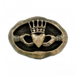 Claddagh ring emblem