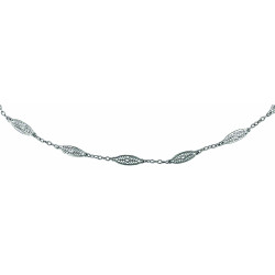 Sautoir Fin Navettes 19 Elts