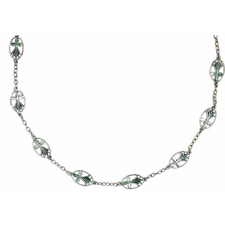 Sautoir Médaille Hermine 19 Élém.