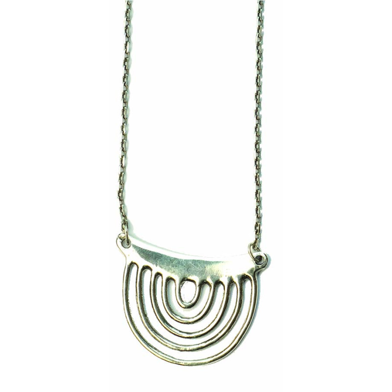 Collier Toile D'Araignée 7 Elts