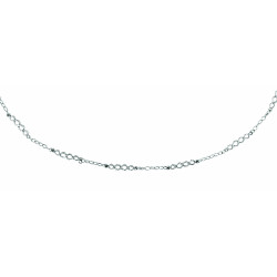 Fine Twisted Necklace 19 Elements