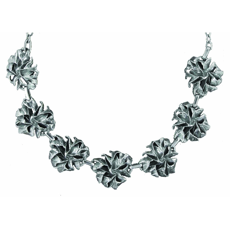 Collier Petites Roses 7 Elts