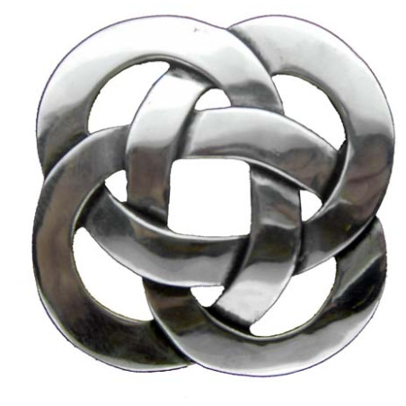 Interlaced Brooch