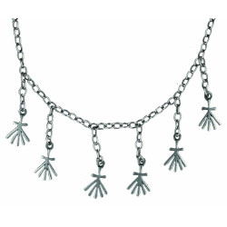 Collier Hermines 6 Elts