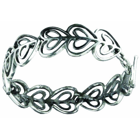 Brac. Petits Cœurs 4 Elts 17,5 Cm