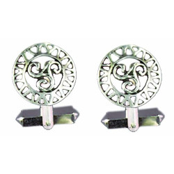 B. Openwork Triskel Cufflink (Clip ID 12010)