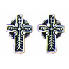 Op Buttons Mini Celtic Cross (R156)