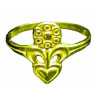 Small Fleuron Ring