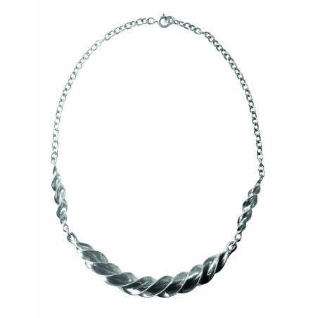 Collier Grande Torsade Accostée
